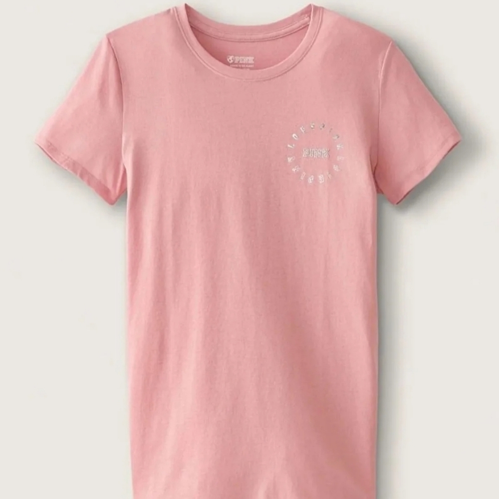 Size L VS PINK Everyday Crew Tee